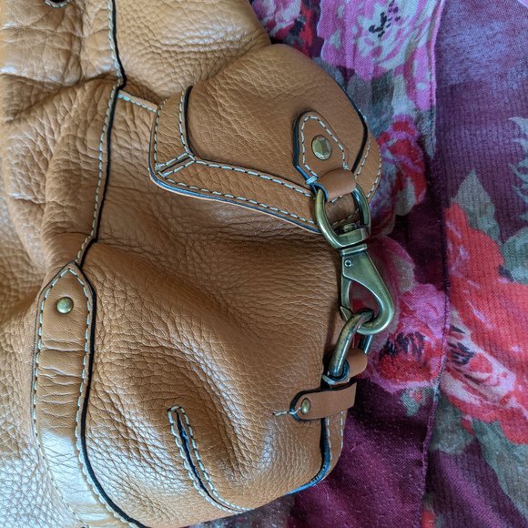 Cole Haan Vintage Inspired Leather Handbag - Picture 2 of 5